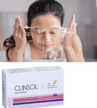 CLINSOL ANTI-ACNE SOAP FOR ACNE AND PIMPLE FREE SKIN, TEA TREE OIL AND VITAMIN E 75G EACH - PACK OF 2-thumb2