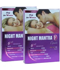 NIGHT MANTRA F CAPSULES FOR WOMEN SEX ( PACK OF 2 )-thumb2