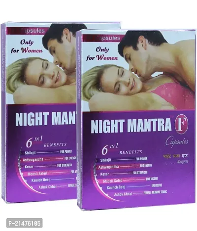 NIGHT MANTRA F CAPSULES FOR WOMEN SEX ( PACK OF 2 )-thumb3