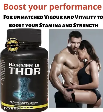 Men's health Hammer of Thor Power Capsule 60 Veg Capsule) Health Supplement-thumb2