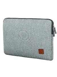 Fly Fashion Laptop Sleeve 15.6inch Office Bag Laptop Sleeve/Cover  (Silver, 1 L)-thumb1