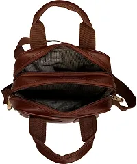 Leather Gifts PU Leather Sling Bag-thumb3