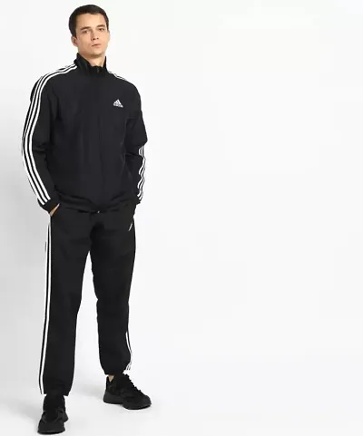 dybde Zoologisk have mærkelig Buy Adidas tracksuit for Men/Upper jacket /Lower Trackpant/Black color.  Tracksuits - Lowest price in India| GlowRoad
