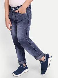 Stylish Fancy Cotton Denim Jeans For Boys-thumb2