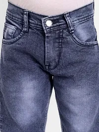 Stylish Fancy Cotton Denim Jeans For Boys-thumb1