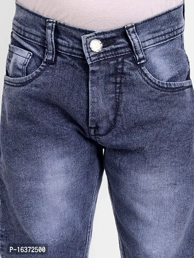 Stylish Fancy Cotton Denim Jeans For Boys-thumb2