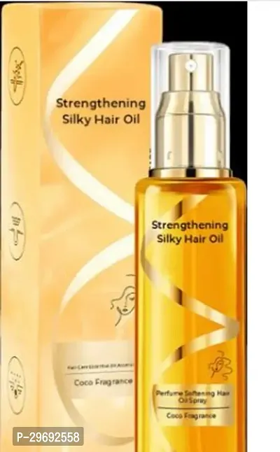 Moisturizing And Strengthening Silky Hair Oil- 100 Ml-thumb0