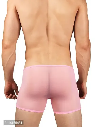 DRESS SEXY Classic Boxer Mens Lingerie. Low Waist+Outer Elastic+Power NET-thumb4