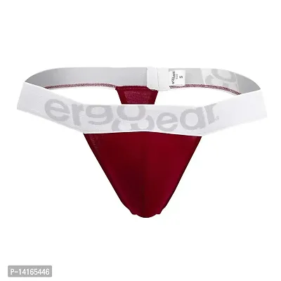 DRESS SEXY Free Size Thong Mens Lingeri (S, Red)-thumb0