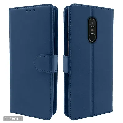 Blackpool Vintage Flip Cover for Xiaomi Mi Redmi Note 4 (Blue)-thumb0
