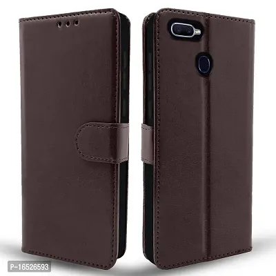 Balkans Flip Cover for Oppo F9 / F9 Pro / A5 / A5s /A7 / A11k /A12/ Realme 2 / 2 Pro / Realme U1 Flip Cover Magnetic Leather Wallet Case Shockproof TPU for Oppo F9 / F9 Pro / A5 / A5s /A7 / A11k /A12/ Realme 2 / 2 Pro / Realme U1 (Coffee)