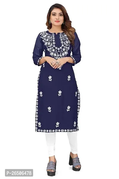 Designer Trendy Embroidered Kurti For Women