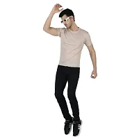 Fitoutfit Men's polyester Half Sleeve Athletic T-Shirt | Slim-Fit Soft Fabric Comfortable Tees for Men/Boys-thumb1