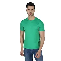 Fitoutfit Men's polyester Half Sleeve Athletic T-Shirt | Slim-Fit Soft Fabric Comfortable Tees for Men/Boys-thumb2