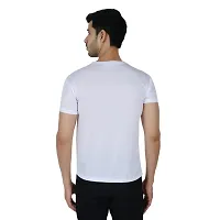 Fitoutfit Men's polyester Half Sleeve Athletic T-Shirt | Slim-Fit Soft Fabric Comfortable Tees for Men/Boys-thumb1