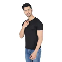 Fitoutfit Men's polyester Half Sleeve Athletic T-Shirt | Slim-Fit Soft Fabric Comfortable Tees for Men/Boys-thumb4