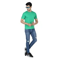 Fitoutfit Men's polyester Half Sleeve Athletic T-Shirt | Slim-Fit Soft Fabric Comfortable Tees for Men/Boys-thumb4