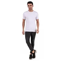 Fitoutfit Men's polyester Half Sleeve Athletic T-Shirt | Slim-Fit Soft Fabric Comfortable Tees for Men/Boys-thumb2