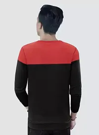 Reliable Red Cotton Printed Round Neck Tees For Men-thumb1