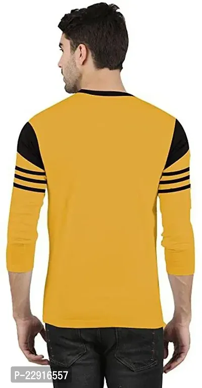 Stylish Mens Regular Fit Cotton T-shirt-thumb2