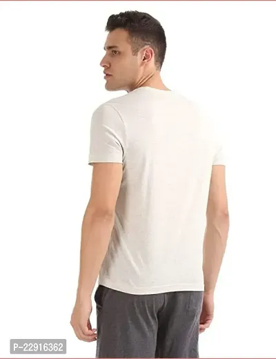 Stylish Mens Regular Fit Cotton T-shirt-thumb2