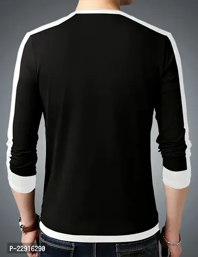 Stylish Mens Regular Fit Cotton T-shirt-thumb2