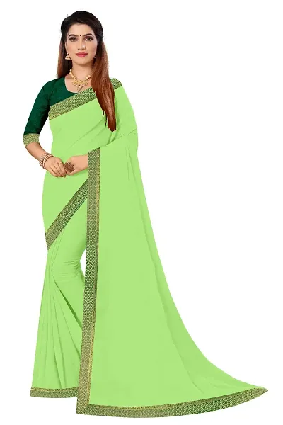 Fancy Women's Saree with Blouse Piece