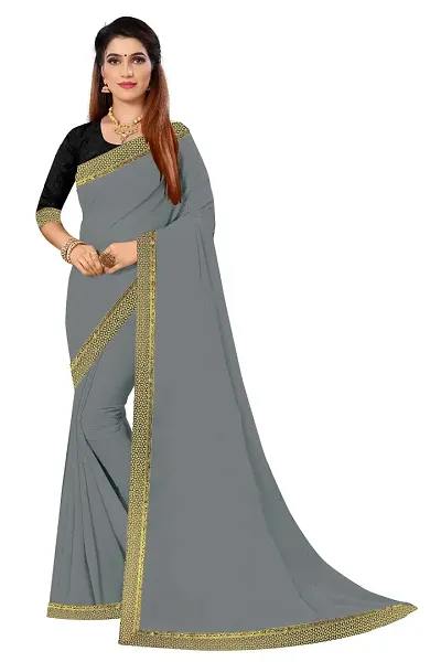 Fancy Women's Saree with Blouse Piece