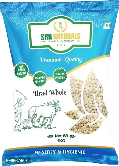 Naturals Premium Urad Whole, 2Kg-thumb0