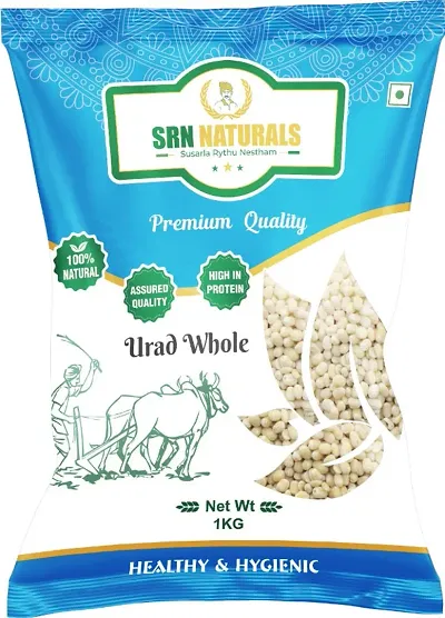 Naturals Premium Urad Whole, 2Kg
