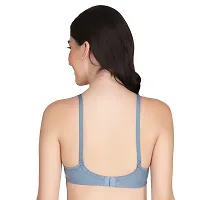 Liigne Women Non Padded Bra - Made of Pure Cotton Full Coverage Non Wired Seamless Pushup Soft Cup for T-Shirt Saree Dress and for Everyday-thumb2