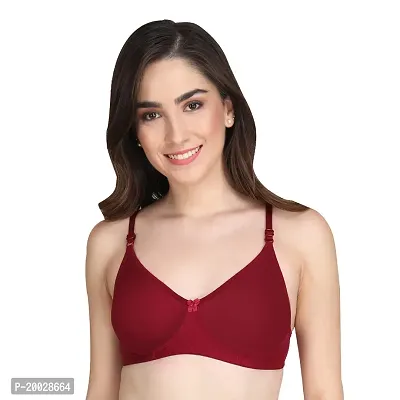 Liigne Women Non Padded Bra - Made of Pure Cotton Full Coverage Non Wired Seamless Pushup Soft Cup for T-Shirt Saree Dress and for Everyday-thumb4