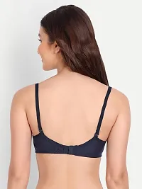 Liigne Women Non Padded Bra - Made of Pure Cotton Full Coverage Non Wired Seamless Pushup Soft Cup for T-Shirt Saree Dress and for Everyday-thumb4