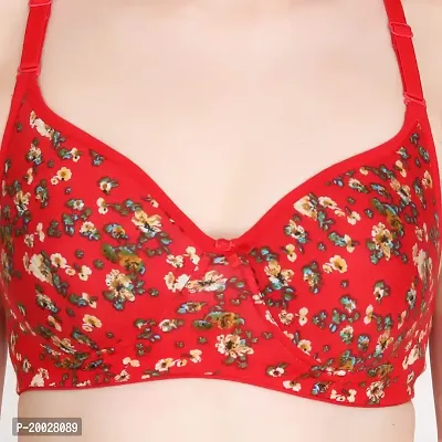 Buy Liigne Women Printed Padded Bra - Made of Pure Cotton Full