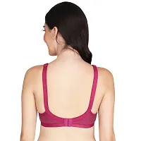 Liigne Women 3 Hook Non Padded Everyday Bra for Women-thumb2