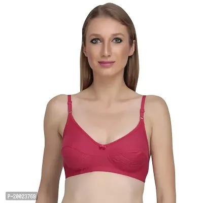 Liigne Non Padded in Brown Color Full Coverage for Women/Ladies/Girl for Daily/Party/Regular Wear 1 Piece Cotton Bra in