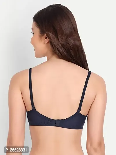 Liigne Women Non Padded Bra - Made of Pure Cotton Full Coverage Non Wired Seamless Pushup Soft Cup for T-Shirt Saree Dress and for Everyday-thumb4