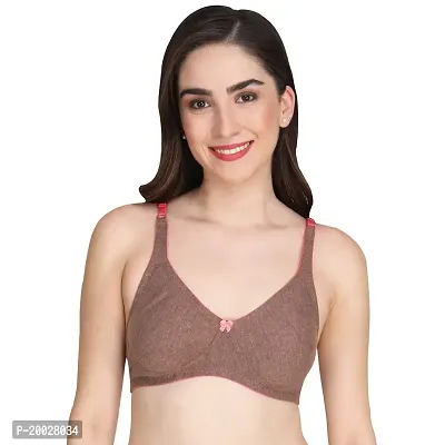 Liigne Women Melange Fabric Everyday Non Padded Bra for Women-thumb2