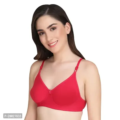 Liigne Women Non Padded Bra - Made of Pure Cotton Full Coverage Non Wired Seamless Pushup Soft Cup for T-Shirt Saree Dress Sports Garment for Daily Use Everyday-thumb4