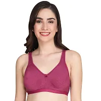 Liigne Women 3 Hook Non Padded Everyday Bra for Women-thumb1