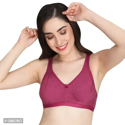 Liigne Women 3 Hook Non Padded Everyday Bra for Women