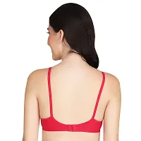 Liigne Women Non Padded Bra - Made of Pure Cotton Full Coverage Non Wired Seamless Pushup Soft Cup for T-Shirt Saree Dress Sports Garment for Daily Use Everyday-thumb2