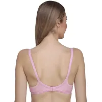 Liigne Women Non Padded Bra - Made of Pure Cotton Full Coverage Non Wired Seamless Pushup Soft Cup for T-Shirt Saree Dress Sports Garment for Daily Use Everyday-thumb3