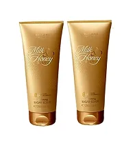 Oriflame Milk  Honey Gold smoothing Sugar Scrub {200 ML} | Pack Of 2-thumb3