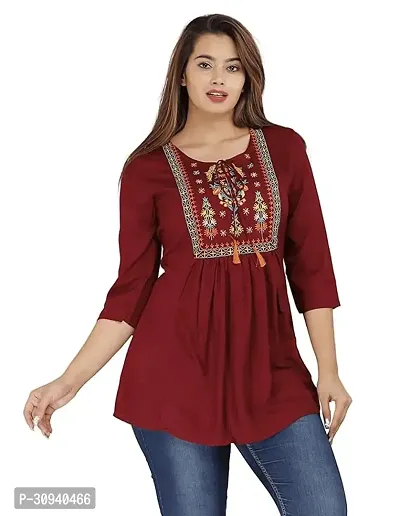 Stylish Rayon Top for Women-thumb0