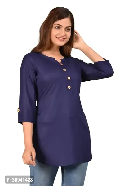 Stylish Rayon Kurta for Women-thumb0