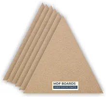 variety 2 Inch TRIANGLE MDF PACK OF 6 Wooden Geometric Object-thumb1