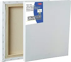 variety 5 x 7 STRETCHED CANVAS Cotton Medium Grain Stretched Canvas Board  Set of 2   PUIRE WHITE-thumb2