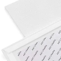 variety 10 x 14 CANVAS BOARD Cotton Medium Grain Board Canvas  Set of 1   White-thumb2