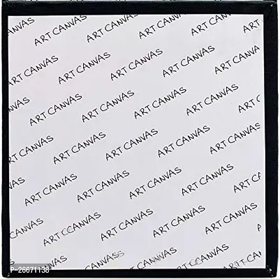 variety 10 x 10 CANVAS BOARD Cotton Medium Grain Board Canvas  Set of 6   Black-thumb3